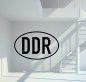 Preview: DDR Deutsche Demokratische Republik Wandtattoo